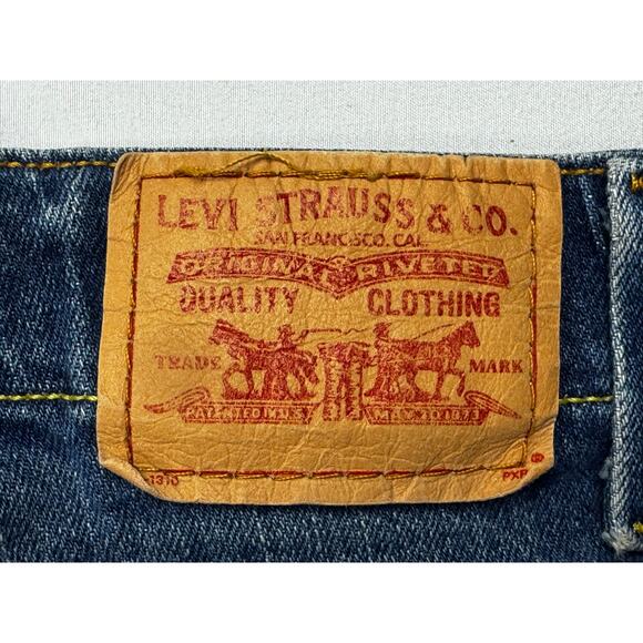 Levi's 525 Women's Nouveau Low Bootcut Blue Denim Jeans - Size 6M (29x31) - Picture 5 of 7